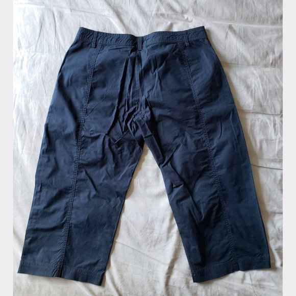 NWT Champion Wide Cropped Pants (Size S, Navy) - Picture 3 of 6